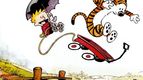 Calvin and Hobbes games HD Wallpaper