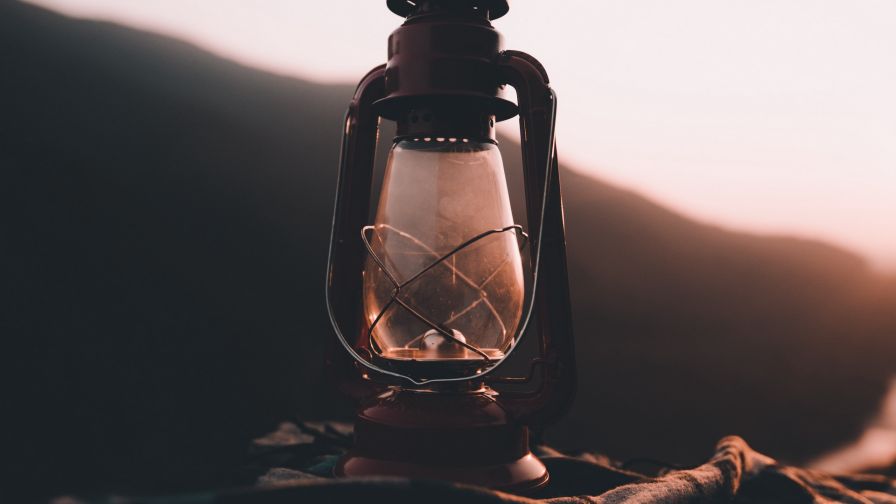 Camping lamp HD Wallpaper