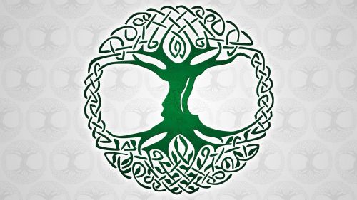 Celtic Tree of Life HD Wallpaper