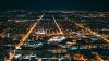 Chicago night lights HD Wallpaper