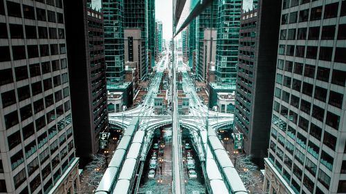 Chicago railroad HD Wallpaper