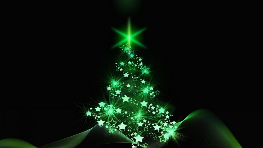 Christmas Tree 2019 HD Wallpaper