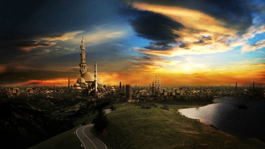 City in Cairo HD Wallpaper