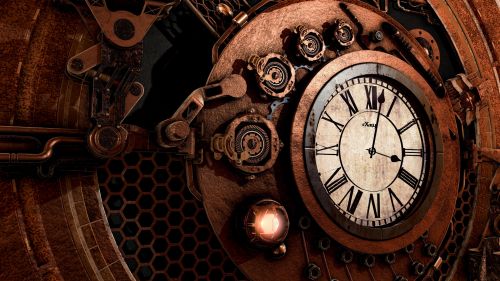 Clock Mexchanism HD Wallpaper