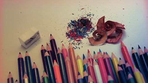 Color Pencil HD Wallpaper