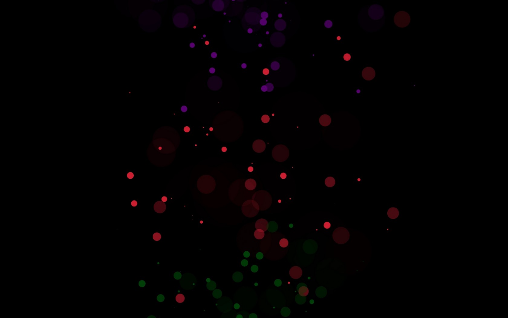 Colorful dots at the dark HD Wallpaper