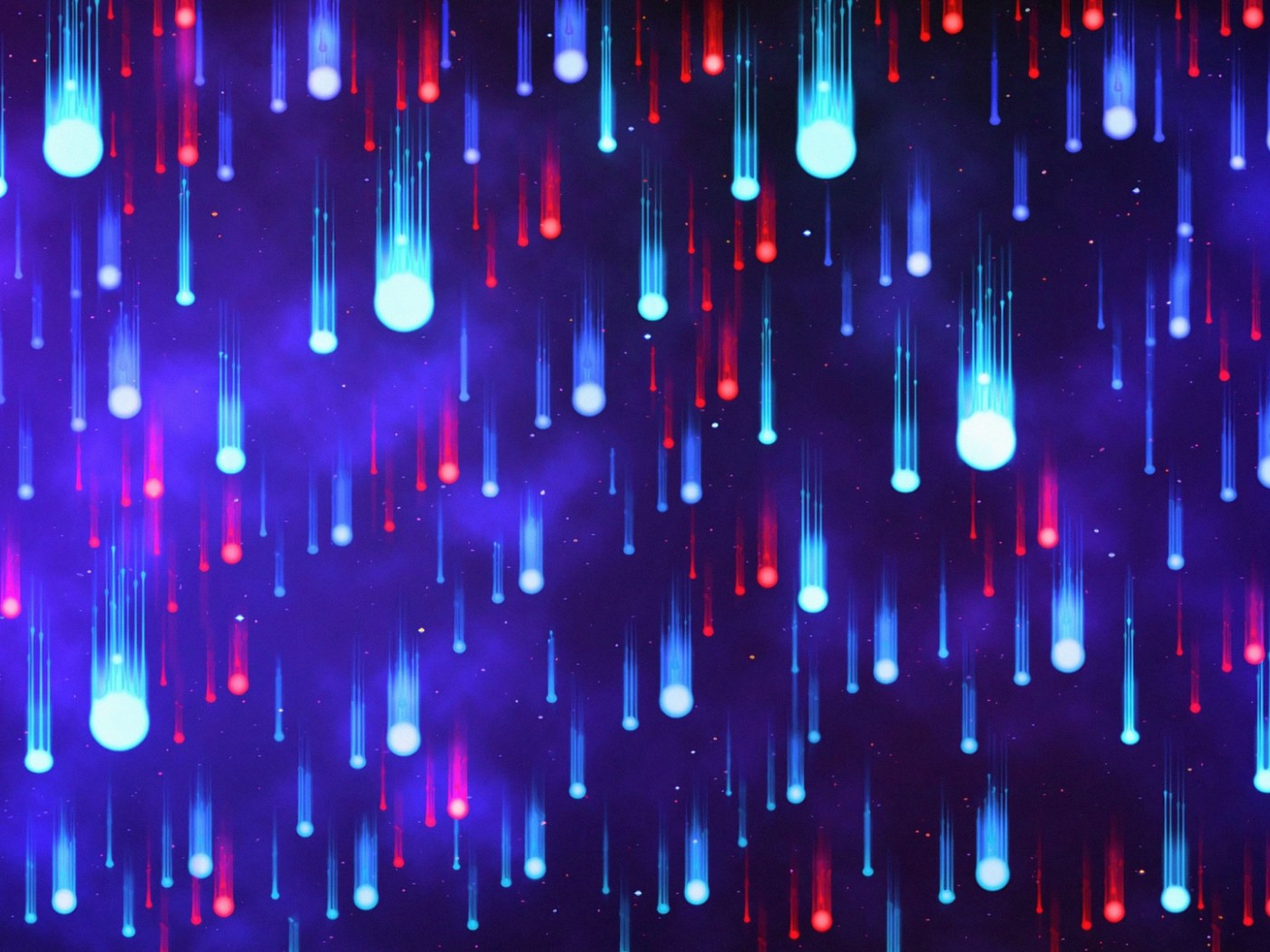 Colorful neon drops HD Wallpaper