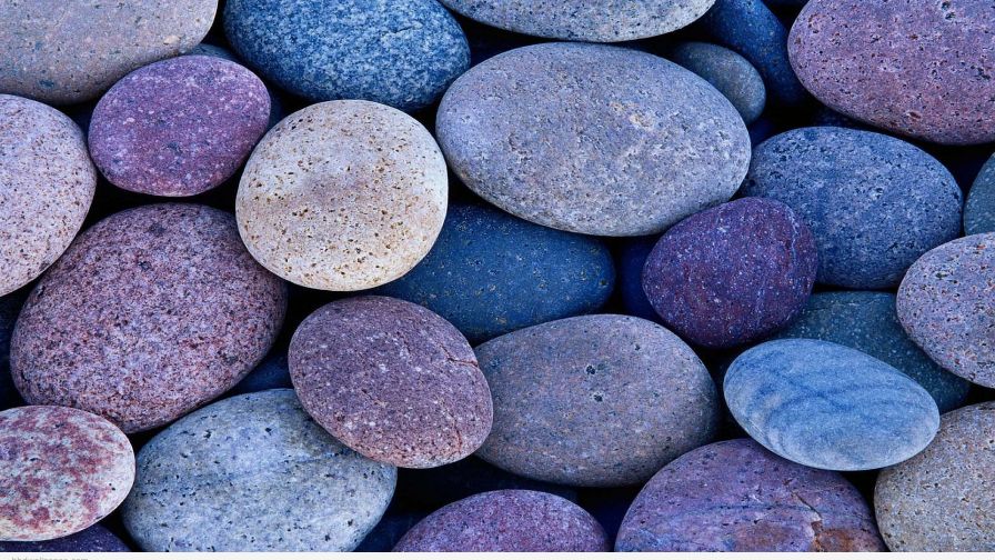 Coloured Pebbles