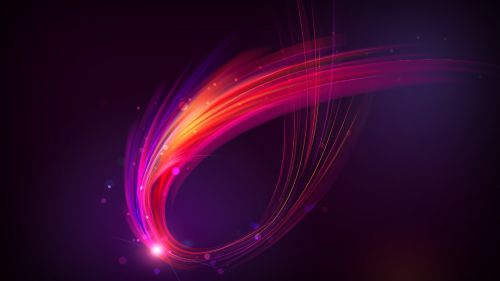 Colourful Line Wraps Wallpaper for Desktop and Mobiles