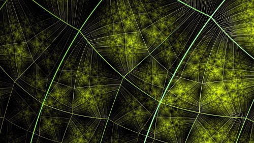 Connections at a green surface HD Wallpaper