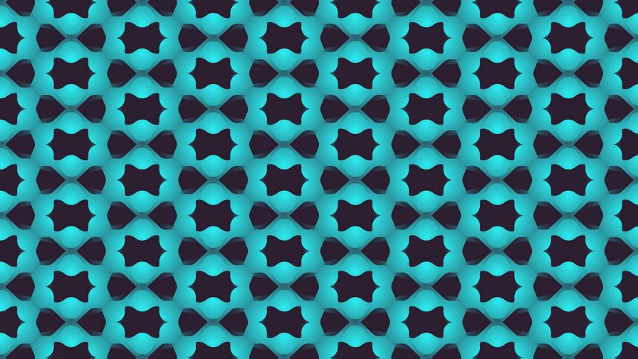 Convex blue pattern HD Wallpaper