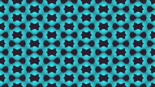 Convex blue pattern HD Wallpaper