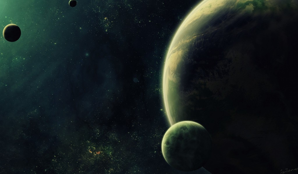 Cool Planets HD Wallpaper