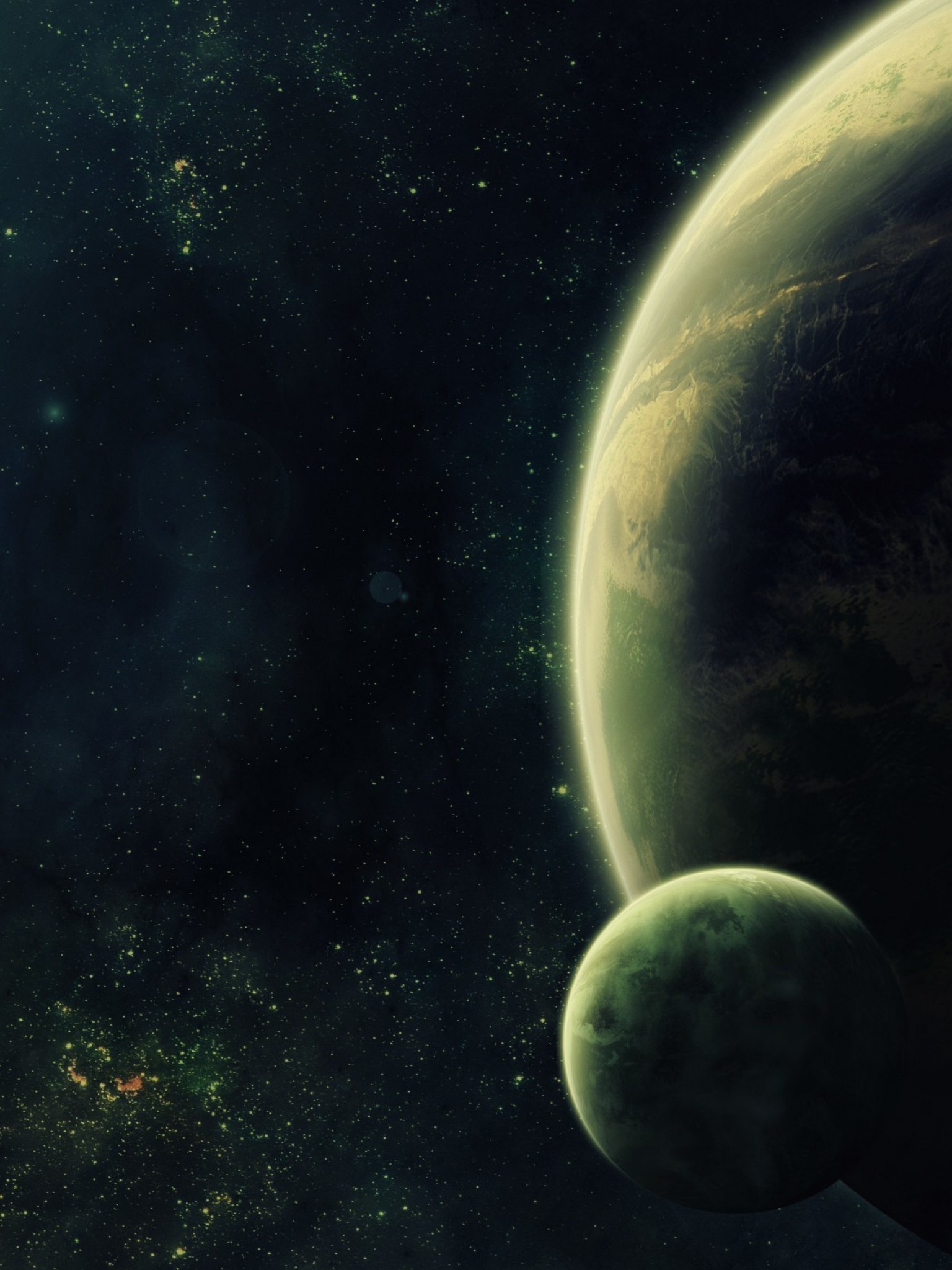 Cool Planets HD Wallpaper