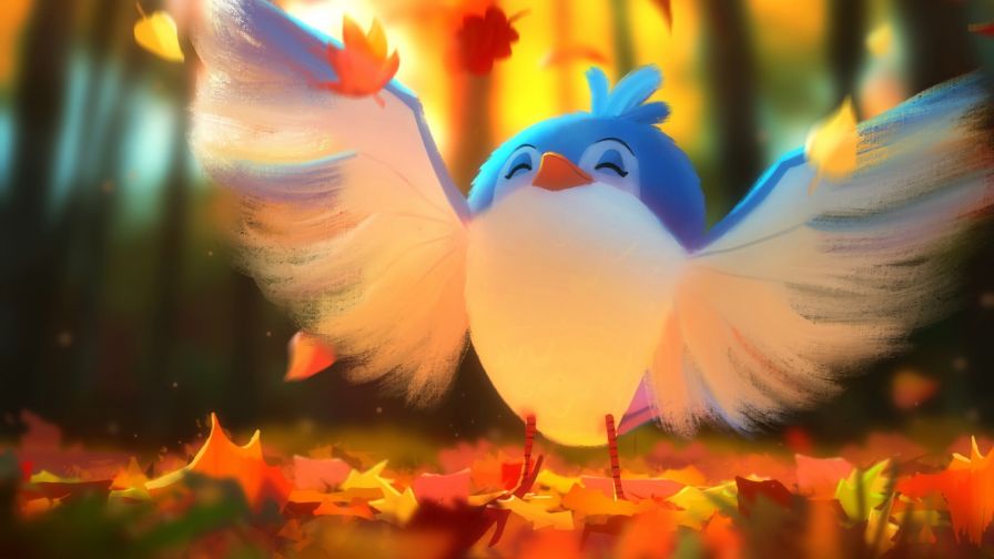 Cute bird HD Wallpaper