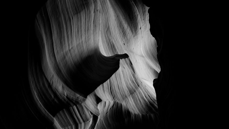 Darkness at the canyon HD Wallpaper