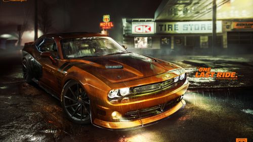 Dodge Challenger Rt Car Hd Wallpaper for Desktop and Mobiles