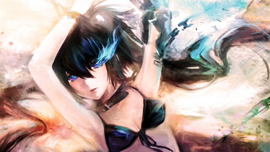 Download Black Rock Shooter Anime Wallpaper for Desktop and Mobiles