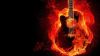 Download Fire Guitar Full Hd Wallpaper for Desktop and Mobiles