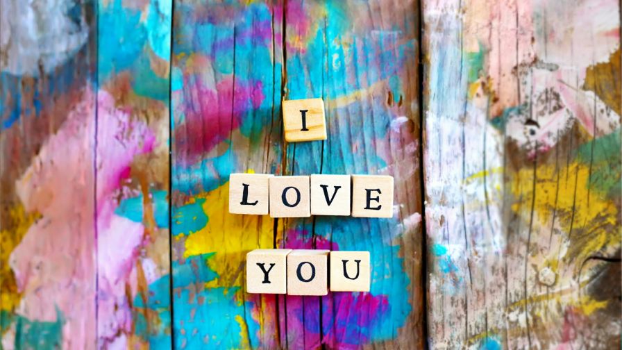 Download I Love You Scrabble Words Hd Wallpaper for Desktop and Mobiles