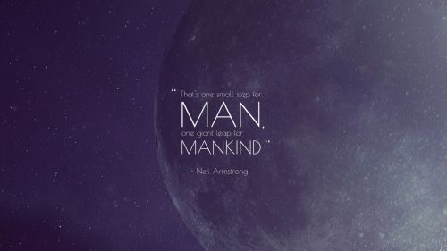 Download One Small Step for Mankind Hd Wallpaper for Desktop and Mobiles