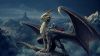 Dragon ride over the sky HD Wallpaper