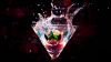 Drink Splash Hd Wallpaper for Desktop and Mobiles