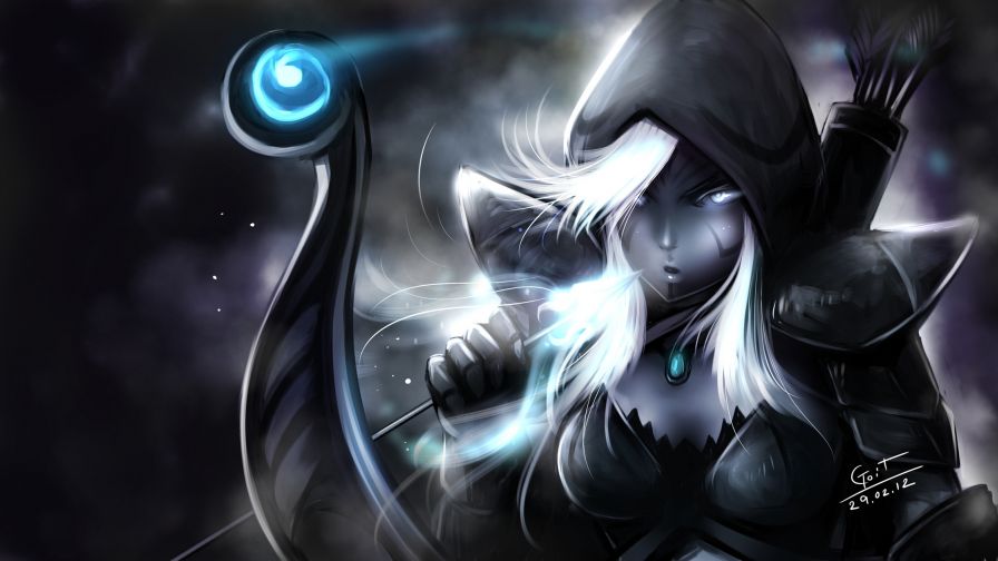 Drow Ranger HD Wallpaper