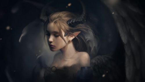 Elf fantasy girl HD Wallpaper