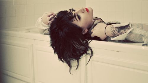 Emo bath HD Wallpaper