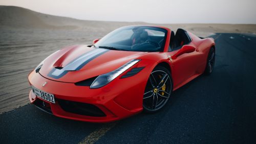 Ferrari 458 red HD Wallpaper