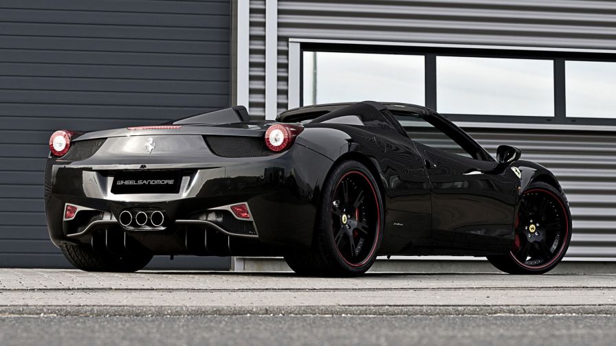 Ferrari 458 Spider Wallpaper for Desktop and Mobiles