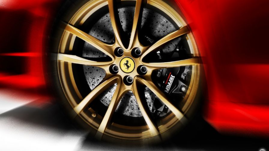 Ferrari Rim HD Wallpaper