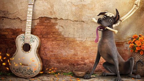 Free Download Dante Dog In Coco Hd Wallpaper for Desktop and Mobiles