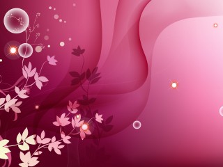 Free Download Pink Flower Vector Background Wallpaper for Desktop and Mobiles