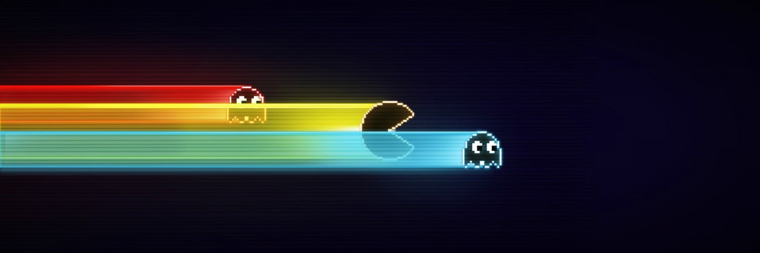 Free Download Retro Pac Man Hd Wallpaper for Desktop and Mobiles