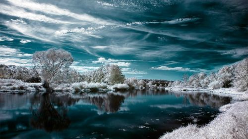 Frozen environments HD Wallpaper