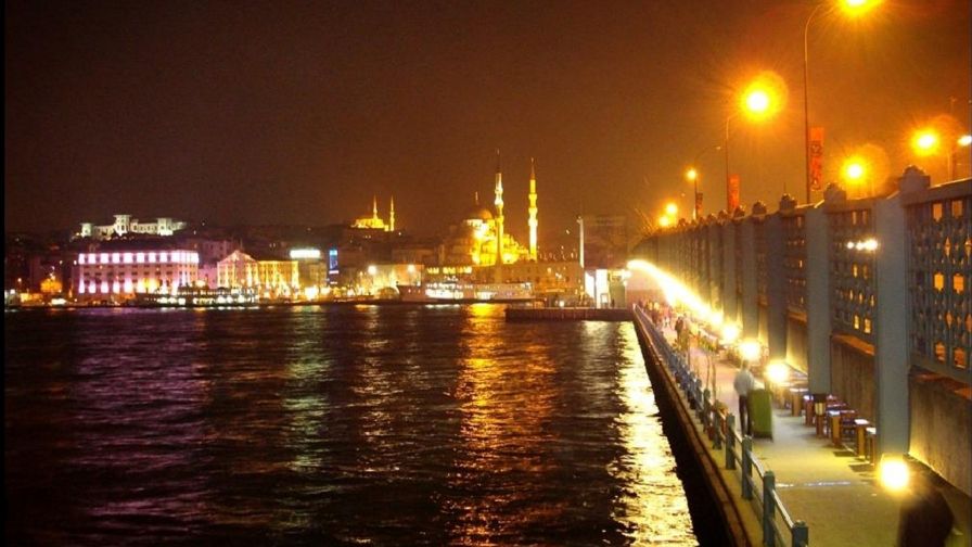 Galata Bridge Istanbul HD Wallpaper