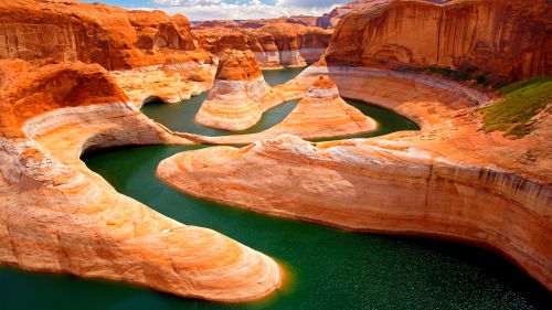 Glen Canyon Lake Powell Arizona Desktop and Mobile Wallpaper