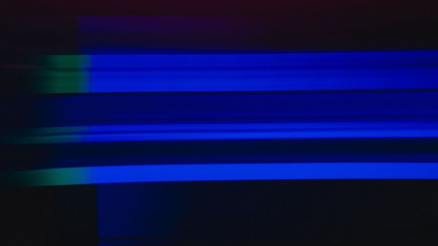 Glowing blue lines HD Wallpaper