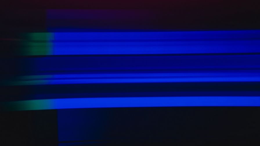 Glowing blue lines HD Wallpaper