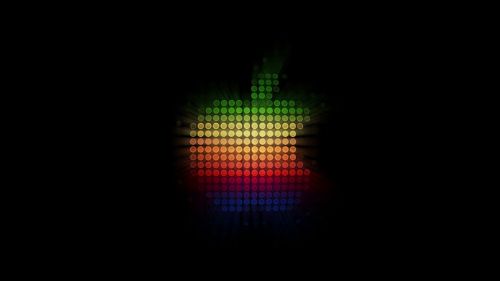 Glowing Light Apple HD Wallpaper