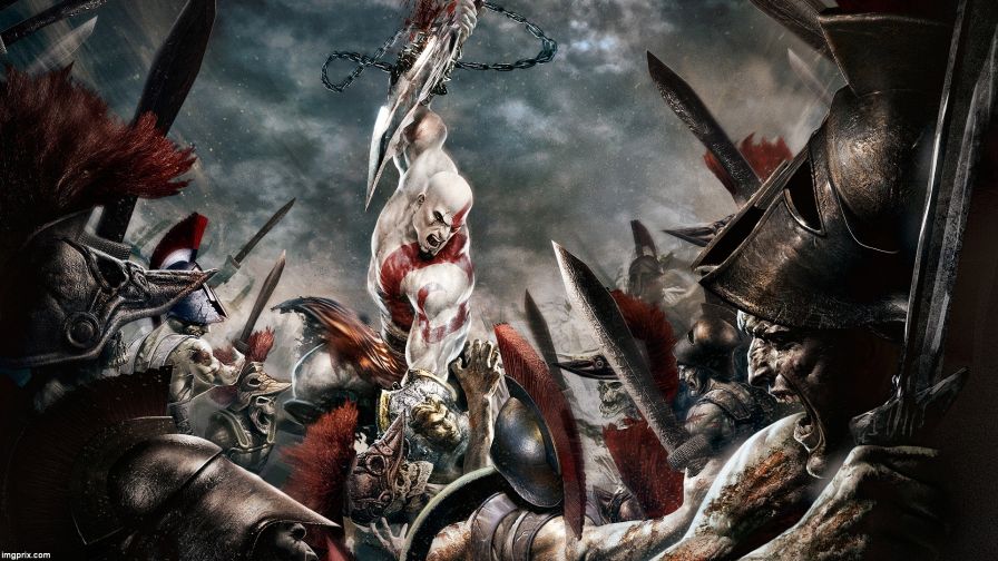 God of War II HD Wallpaper