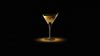 Gold Martini HD Wallpaper