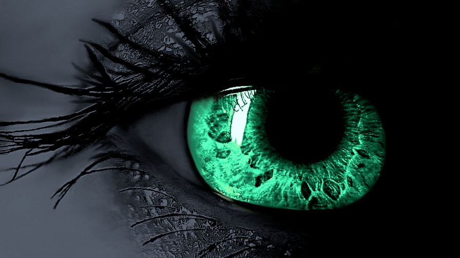 Green Eyes Beautiful Hd Wallpaper for Desktop and Mobiles