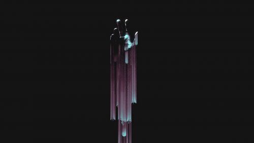Hand glitch HD Wallpaper