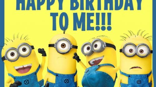 Happy Birthday to me Wallpaper (Minions Edition)