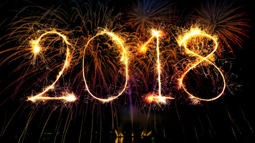 Happy New Year 2018 Hd Wallpaper for Desktop and Mobiles