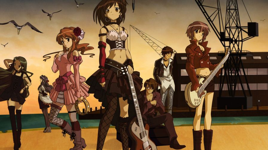 Haruhi Suzumiya HD Wallpaper