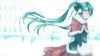 Hatsune Miku Green hair HD Wallpaper